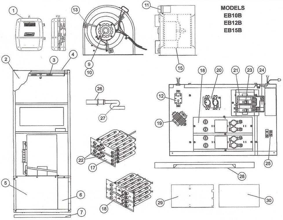 EB Furnace Diagram