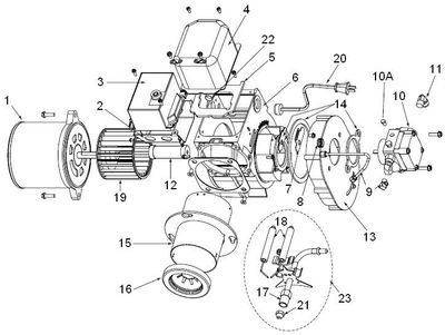 M5S Oil Burner Diagram