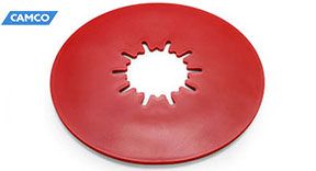 PLATE - 5TH WHEEL PREMIUM LUBE, Size: (10&quot;) 44668