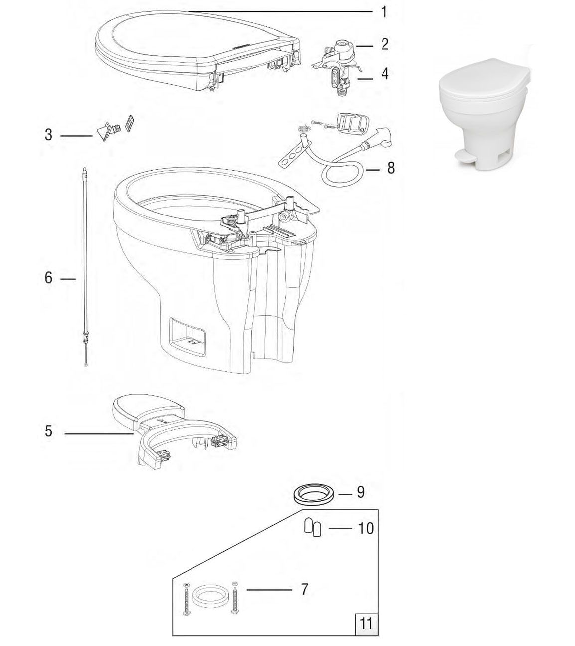 AQUA-MAGIC VI Diagram