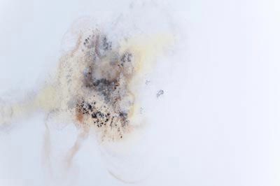 Covering up ceiling stains in your mobile home