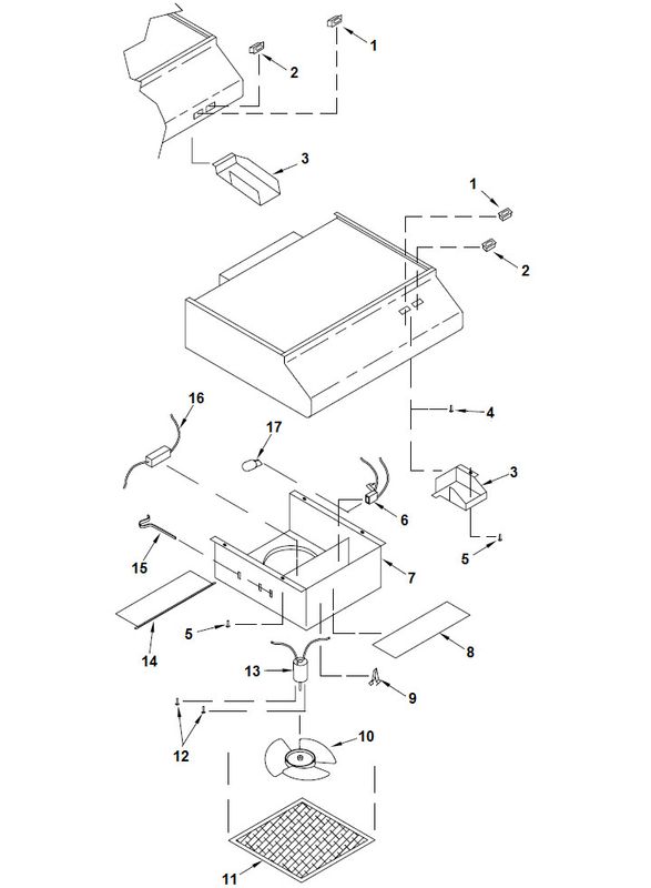 PH SERIES - RV RANGE HOOD