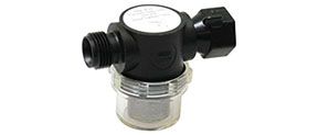 TWIST-ON WATER STRAINER w/SWIVEL NUT