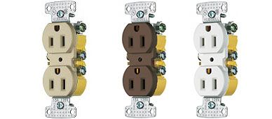 STANDARD DUPLEX RECEPTACLE