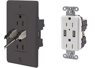 Outlet with USB