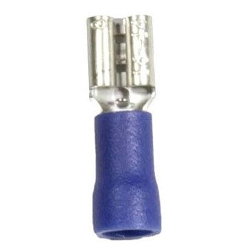 16-14AWG VINYL FEMALE BLADE TERMINAL (25 Pk)