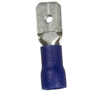 16-14AWG VINYL MALE BLADE TERMINAL (25 Pk)