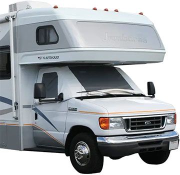 DELUXE SEE-THRU CLASS C/CLASS B WINDSHIELD COVER