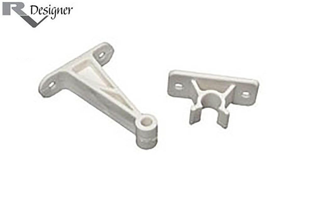 HOLDER - PLASTIC ENTRY DOOR w/CLIP, Size: 3&quot; (E241) 503161