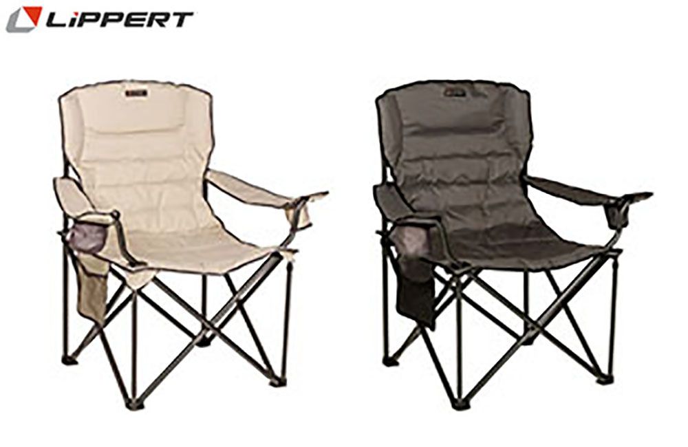 CHAIR - CAMPFIRE DELUXE FOLDING (LIPPERT), Color: Sand (2022114819) 040561