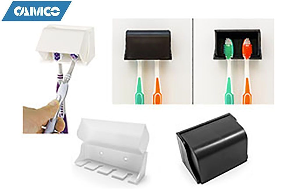 POP-A-TOOTHBRUSH, Color/Size: Black (2 Brush) 57202