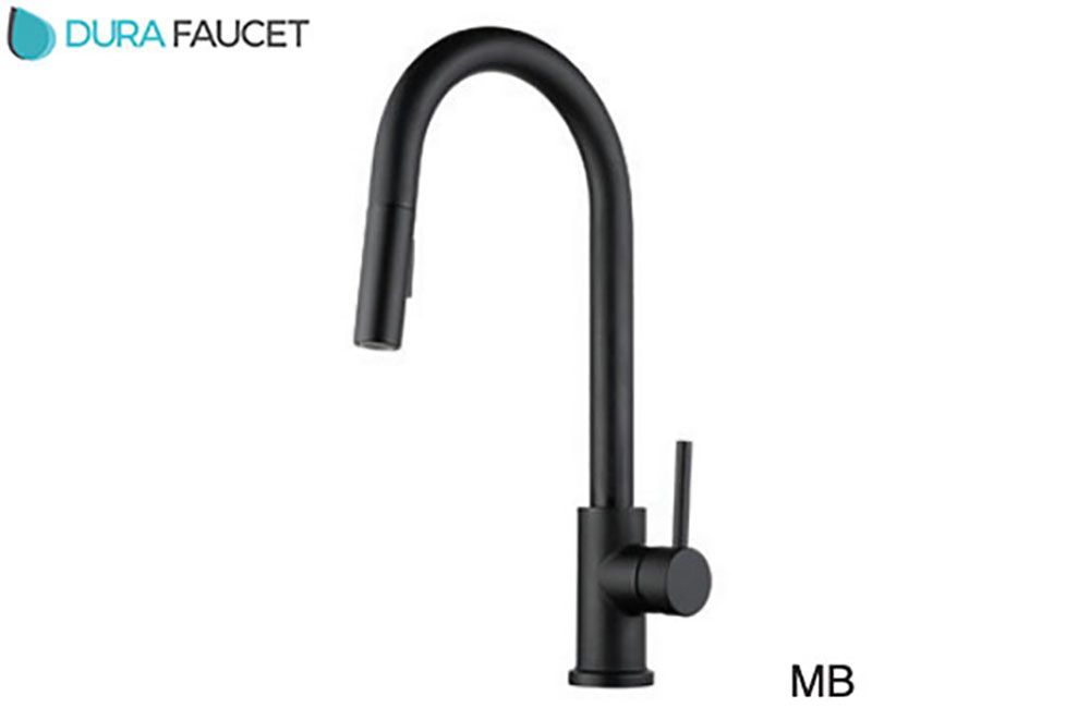 TOUCH SENSOR PULL-DOWN KITCHEN FAUCET, Color/Finish: Satin Nickel (DF-NMK540-SN) 680406