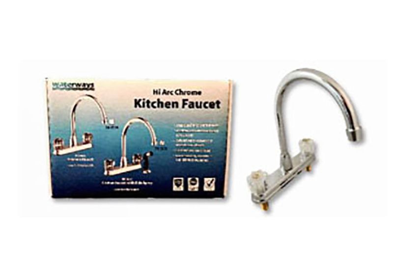 8&quot; HIGH ARC KITCHEN FAUCET w/SPRAYER