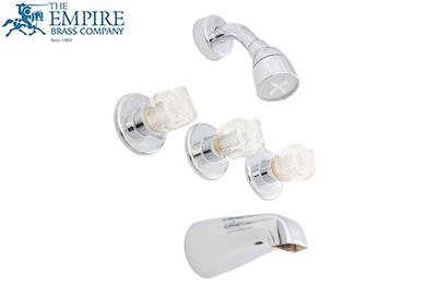FAUCET - 3-HANDLE TUB &amp; SHOWER