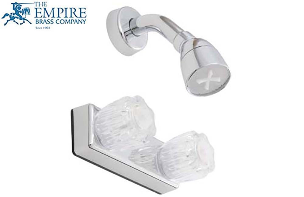 SHOWER DIVERTER - 4&quot;, Option: w/Head &amp; Arm U-YJW54