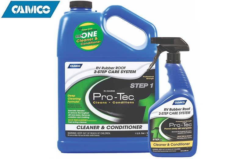 PRO-TEC RUBBER ROOF CLEANER &amp; CONDITIONER (32 Oz Spray)