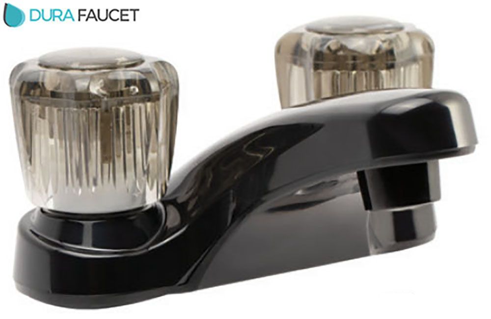 TWO HANDLE LAVATORY FAUCET, Color/Finish: Black (DF-PL700S-BK) 680523