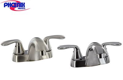 TWO HANDLE LAVATORY FAUCET