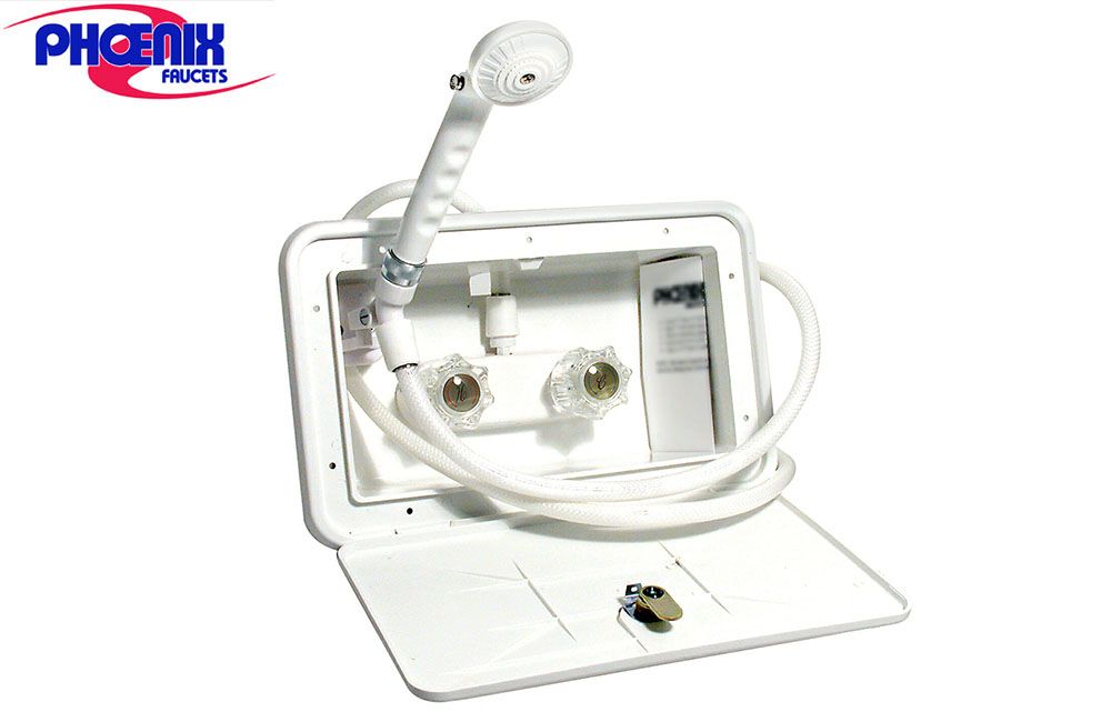 EXTERIOR SHOWER, Color: White (PF266201) 600050