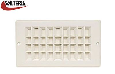 FLOOR REGISTER DAMPERED - PLASTIC (Valterra)