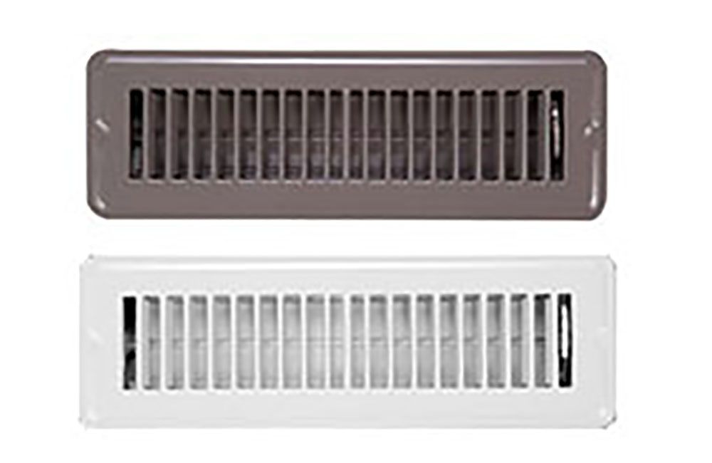 FLOOR REGISTER - METAL (2-1/4&quot; x 10&quot;)