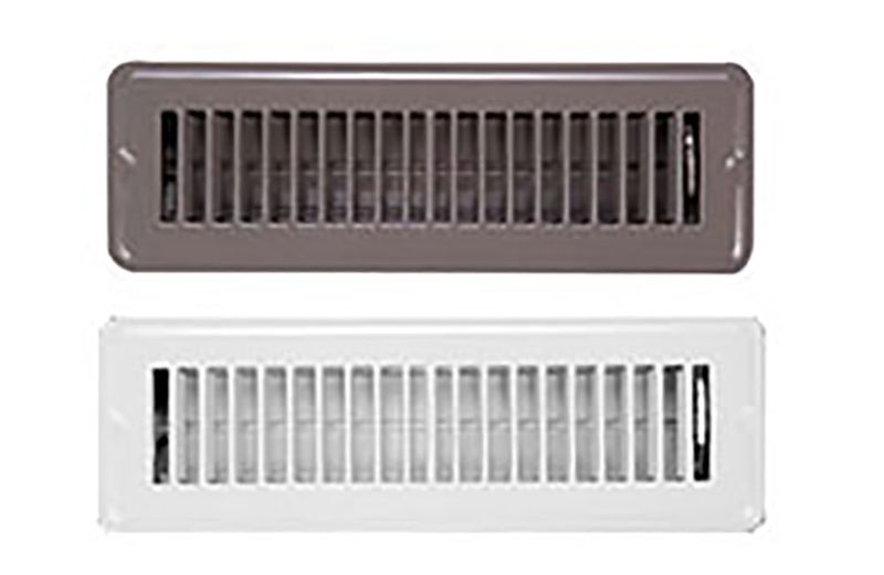 FLOOR REGISTER - METAL (2-1/4&quot; x 10&quot;)