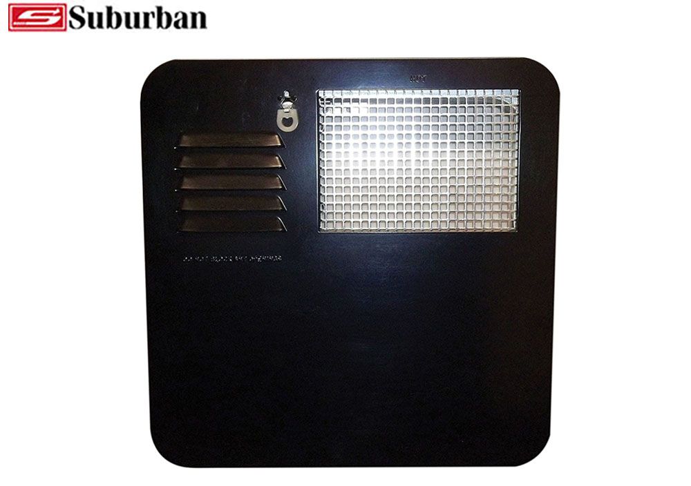 WATER HEATER ACCESS DOOR, Color: Black (6261AEB) 140066