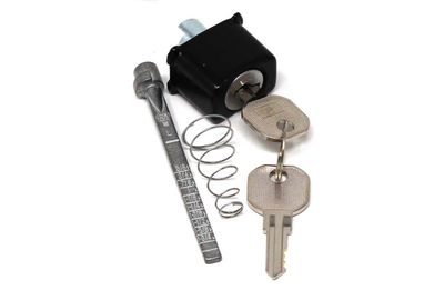 KEY PLUG FOR LATCH - BLACK