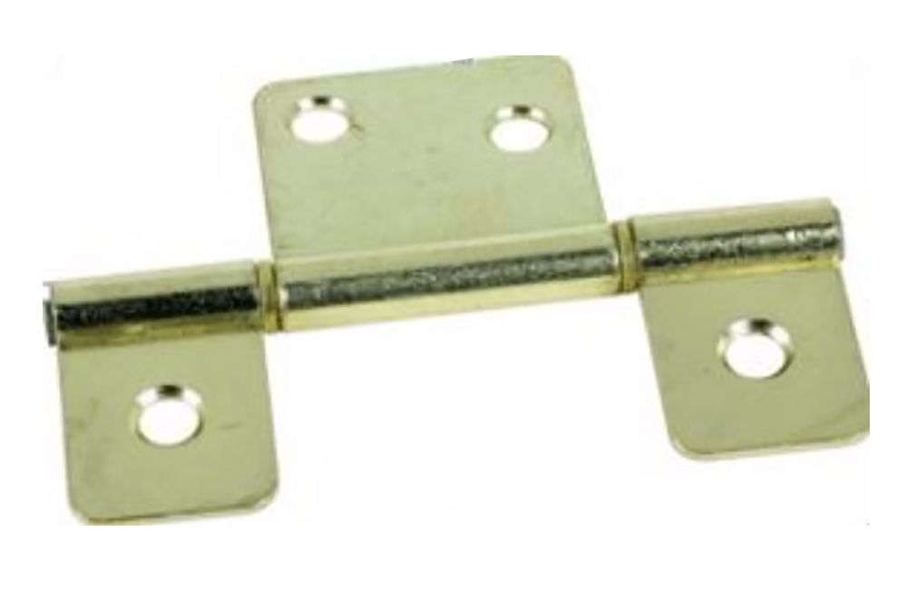 EXTENDED LEAF HINGE (NON-MORTISE), Color: Brass 12-1035