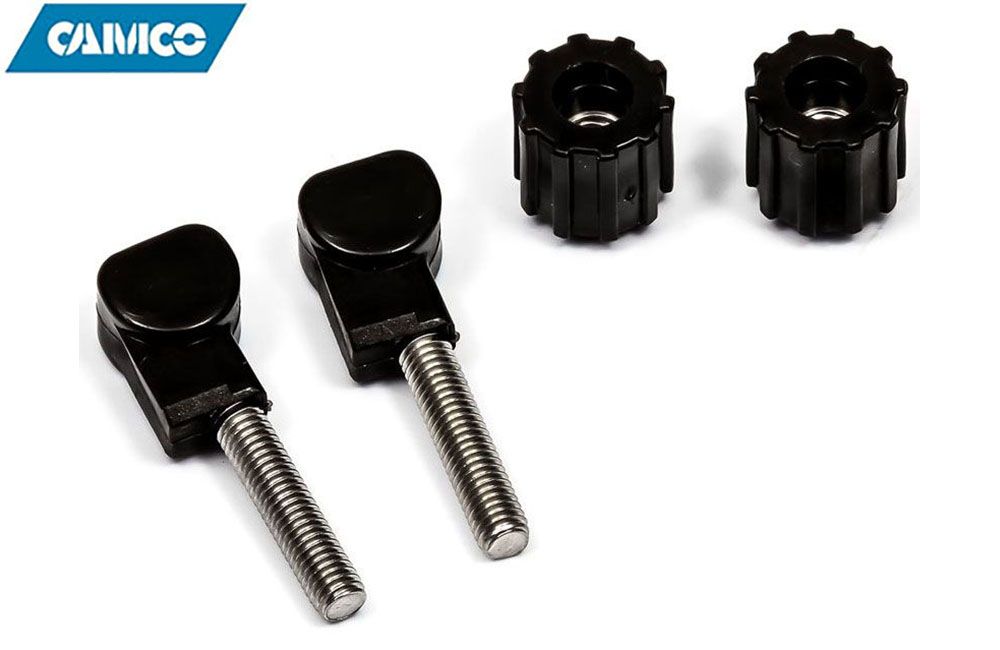 PROPANE TANK COVER THUMBSCREW &amp; NUTS