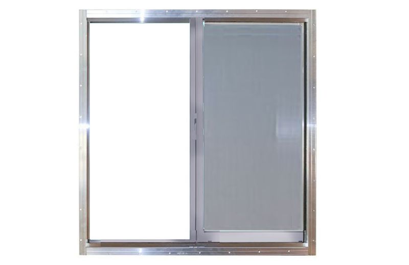 WINDOW - HORIZONTAL ALUMINUM - MILL PRIME (Outside)