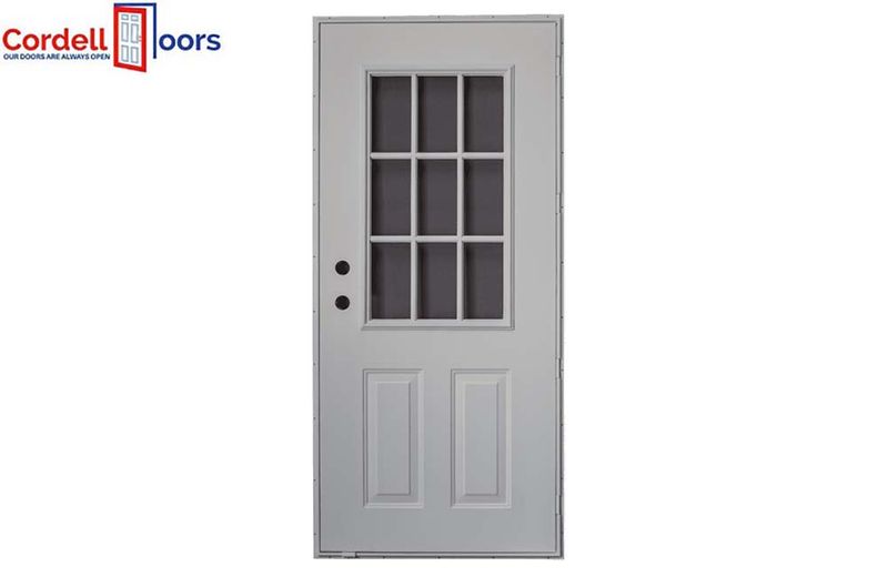 9 Lite Outswing Door