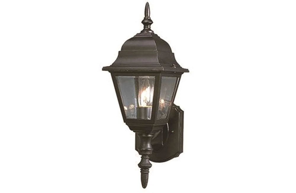 TRADITIONAL WALL LANTERN, Color: Black 2495867