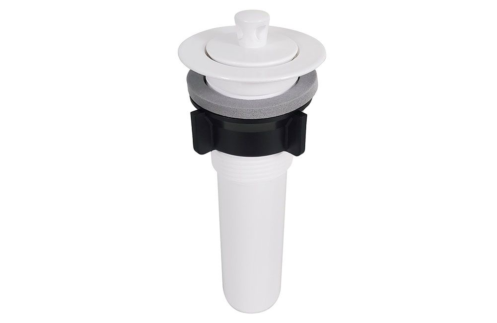 CO PLUG w/Stopper, Color: White 25-1085