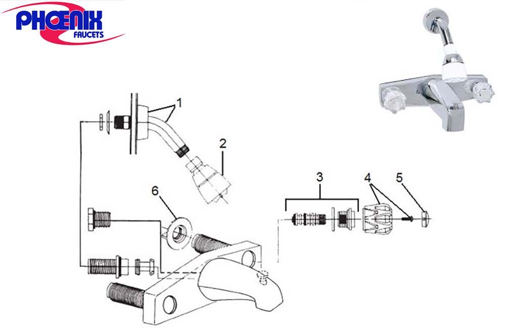 TUB &amp; SHOWER DIVERTER
