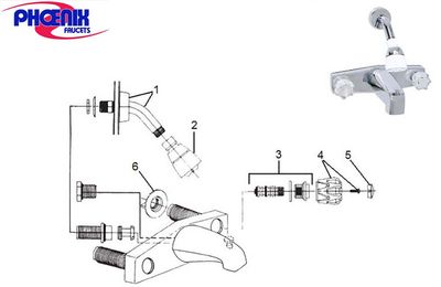 TUB &amp; SHOWER DIVERTER