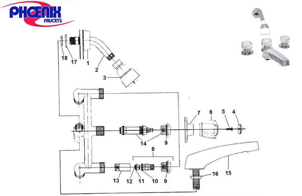 THREE VALVE DIVERTER