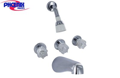 THREE HANDLE TUB &amp; SHOWER DIVERTER