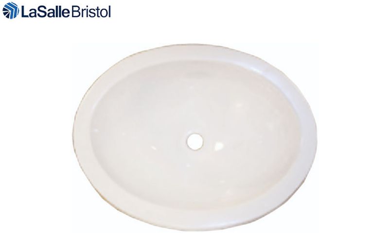 SINK PLASTIC OVAL WITH CO 10&quot; X 13&quot; 6&quot; DEEP