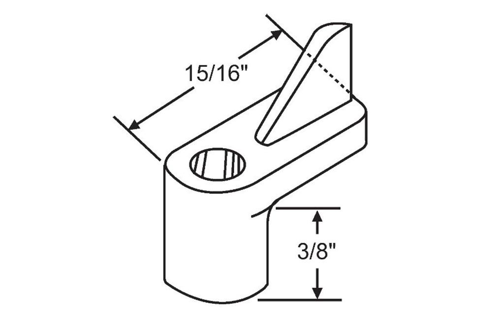 OFFSET WINDOW SCREEN CLIP #498 (6 pk)
