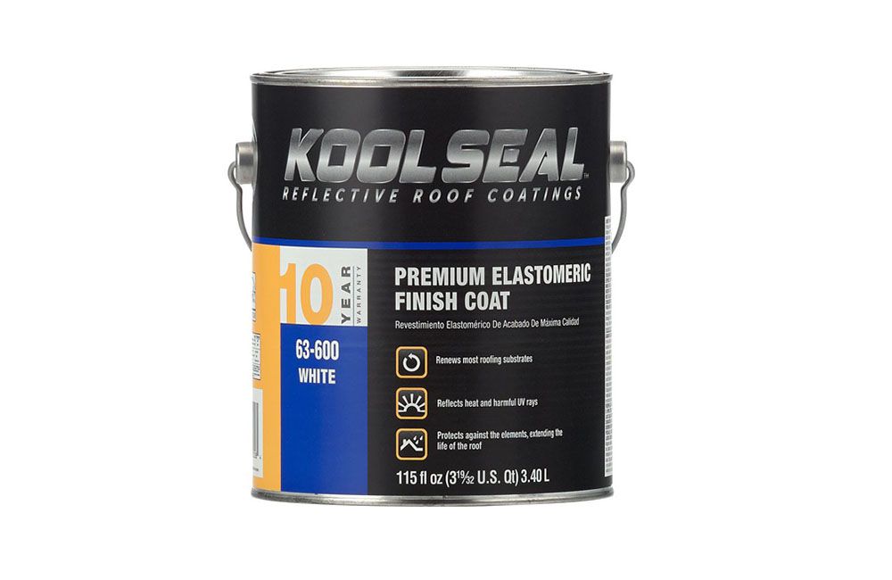 COATING - WHITE ELASTOMERIC ROOF, Size: 0.9 Gallon 110331