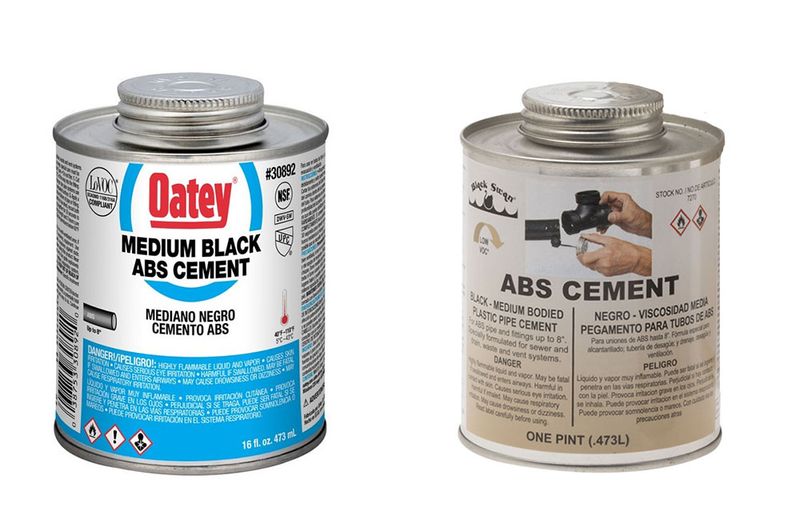 CEMENT - ABS  BLACK