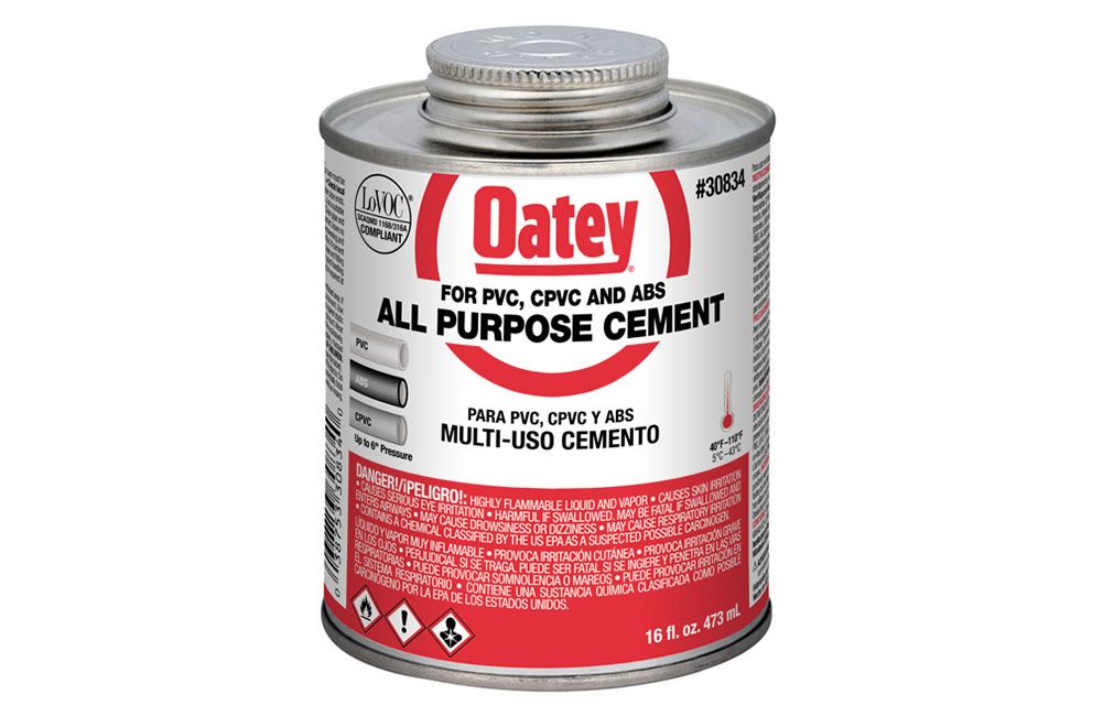 CEMENT - ALL PURPOSE, Mfg/Size: Oatey (4 oz. ) 112609