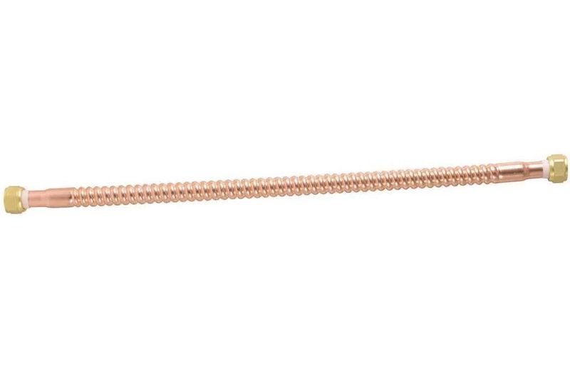 CONNECTOR - CORRUGATED COPPER WATER HEATER