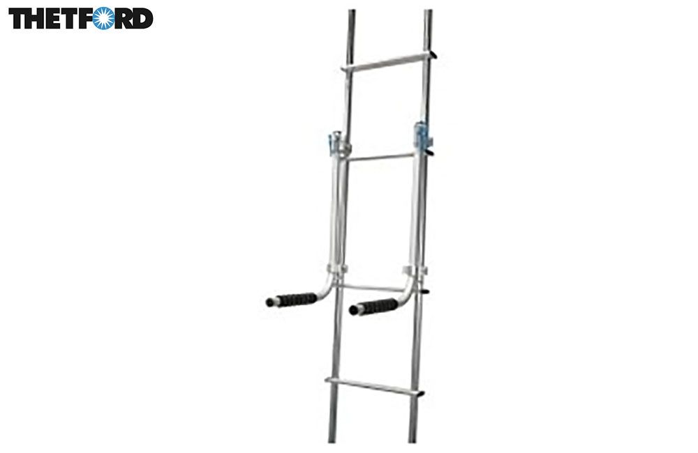 LADDER MOUNTED TOTE STORAGE