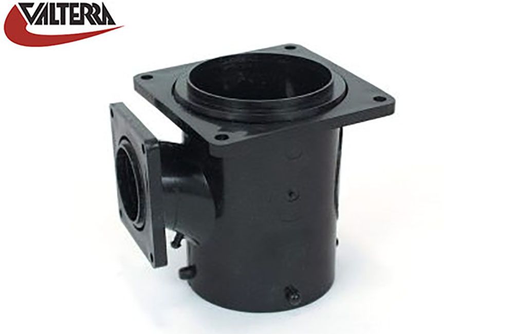 3&quot; SAN TEE REDUCING FLANGES (ABS)