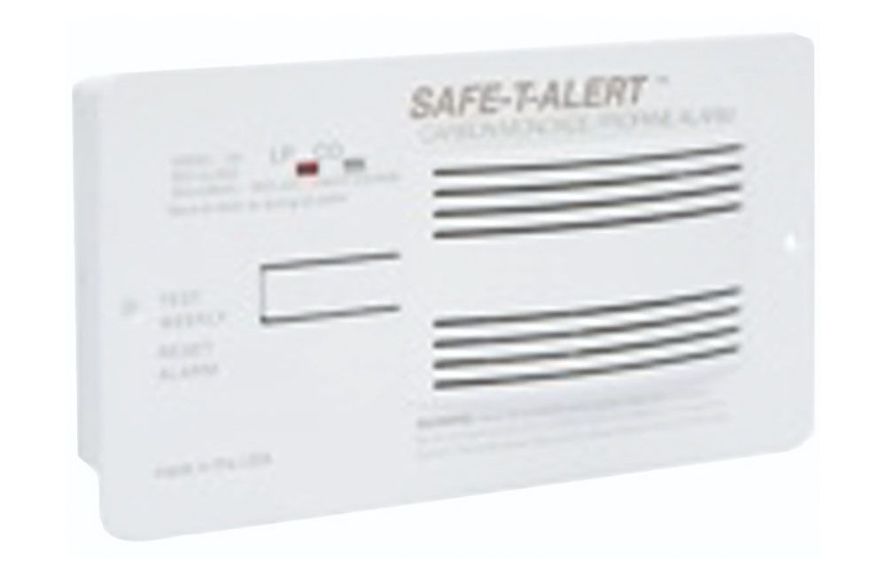 ALARM - PROFESSIONAL LP AND CO (FLUSH MOUNT w/RELAY), Color: Black 171100