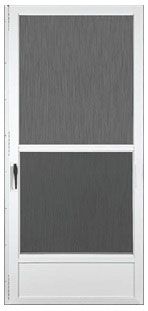 STORM DOOR - SELF STORING 38 x 80 RH (FLUSH MOUNT)