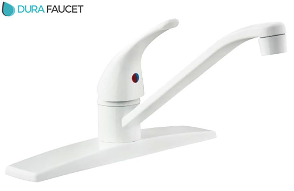 SINGLE LEVER KITCHEN FAUCET, Color/Finish: White (DF-NMK600-WT) 680413