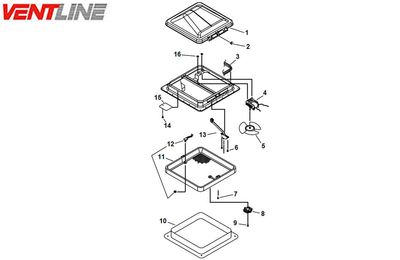 VENTLINE V2128 VENT FAN